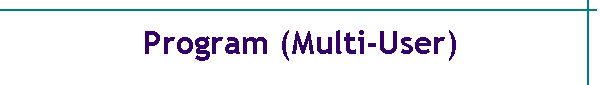 Program (Multi-User)